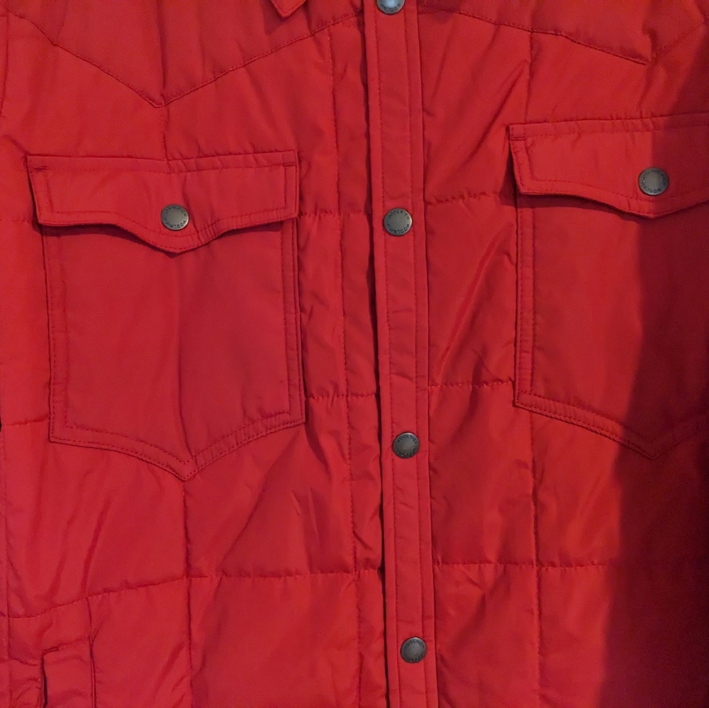 Woolrich Vibrant Red Unisex Puffer Jacket - Picture 3 of 5